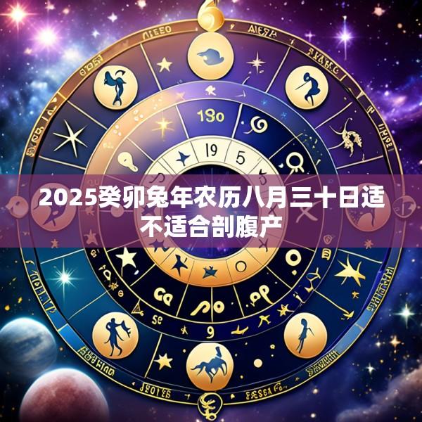 2025癸卯兔年农历八月三十日适不适合剖腹产