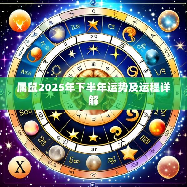 属鼠2025年下半年运势及运程详解