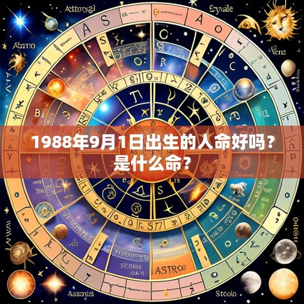 1988年9月1日出生的人命好吗？是什么命？