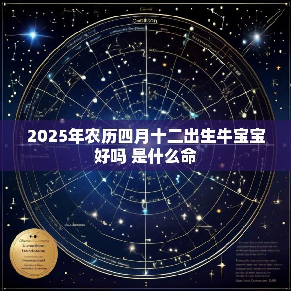 2025年农历四月十二出生牛宝宝好吗 是什么命