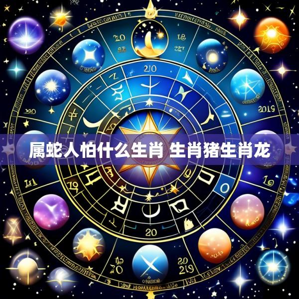 属蛇人怕什么生肖 生肖猪生肖龙