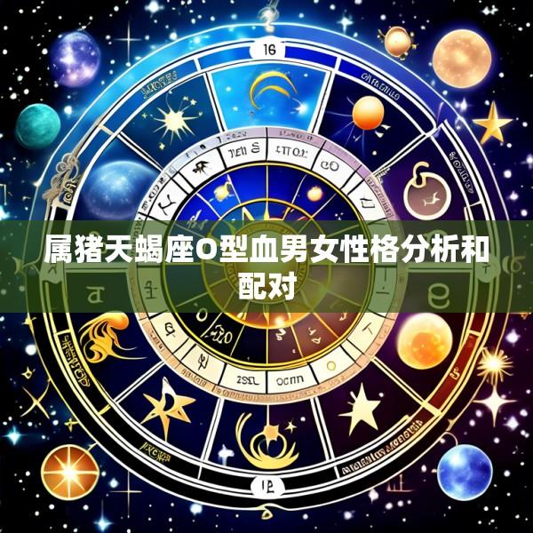 属猪天蝎座O型血男女性格分析和配对