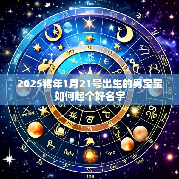 2025猪年1月21号出生的男宝宝如何起个好名字