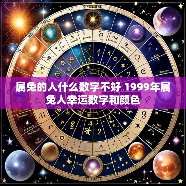 属兔的人什么数字不好 1999年属兔人幸运数字和颜色