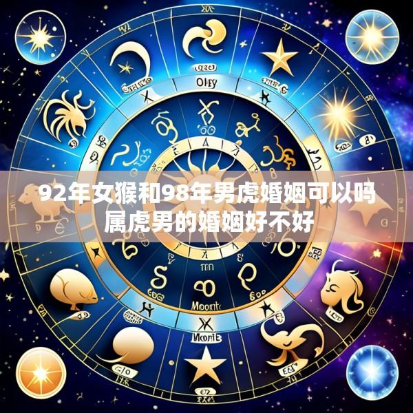 92年女猴和98年男虎婚姻可以吗 属虎男的婚姻好不好