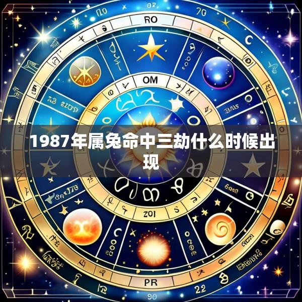 1987年属兔命中三劫什么时候出现