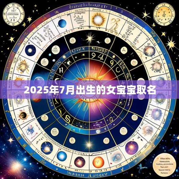2025年7月出生的女宝宝取名