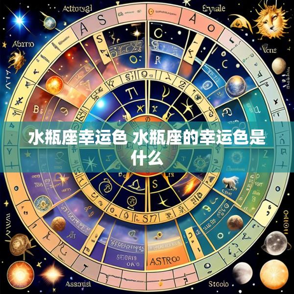 水瓶座幸运色 水瓶座的幸运色是什么