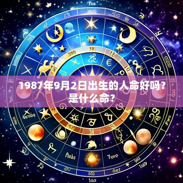 1987年9月2日出生的人命好吗？是什么命？