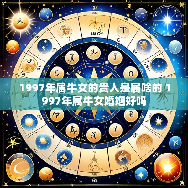 1997年属牛女的贵人是属啥的 1997年属牛女婚姻好吗