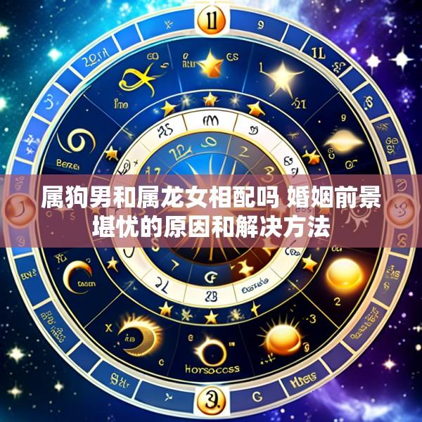 属狗男和属龙女相配吗 婚姻前景堪忧的原因和解决方法