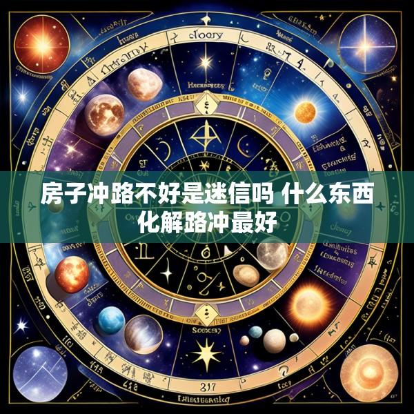 房子冲路不好是迷信吗 什么东西化解路冲最好