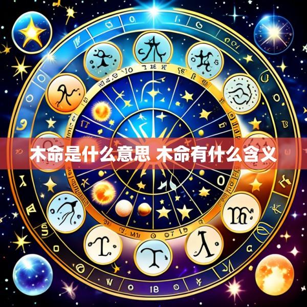 木命是什么意思 木命有什么含义