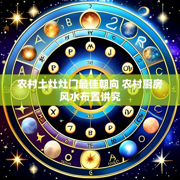 农村土灶灶门最佳朝向 农村厨房风水布置讲究