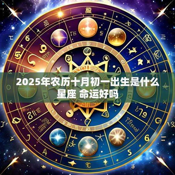 2025年农历十月初一出生是什么星座 命运好吗