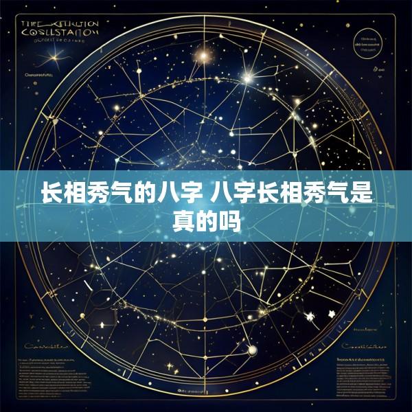 长相秀气的八字 八字长相秀气是真的吗