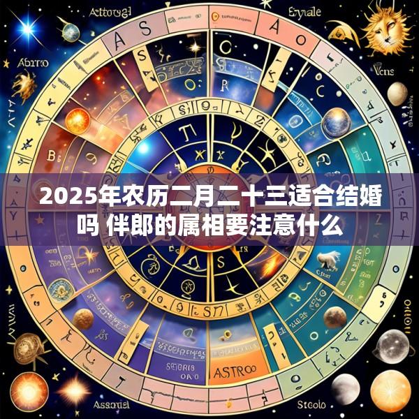 2025年农历二月二十三适合结婚吗 伴郎的属相要注意什么