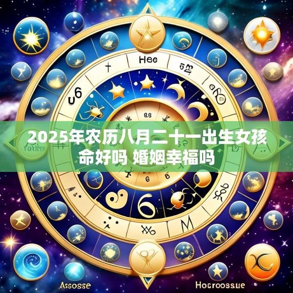 2025年农历八月二十一出生女孩命好吗 婚姻幸福吗