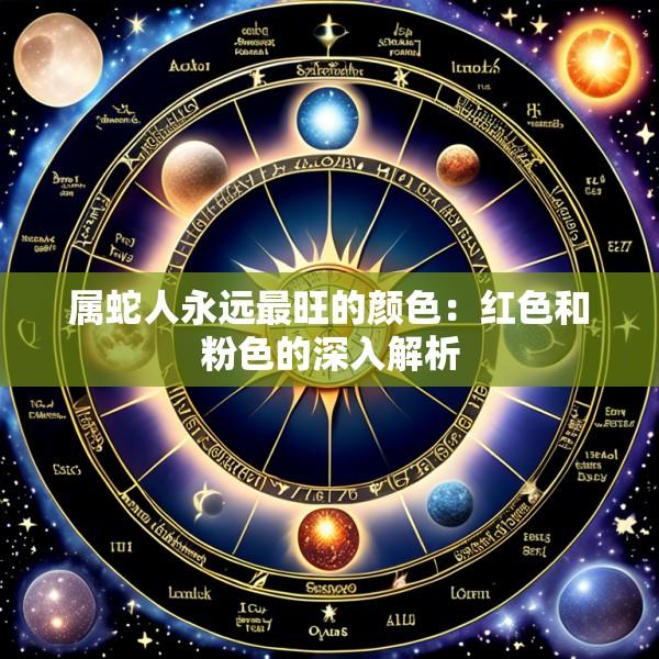 属蛇人永远最旺的颜色：红色和粉色的深入解析
