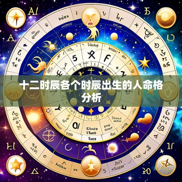 十二时辰各个时辰出生的人命格分析