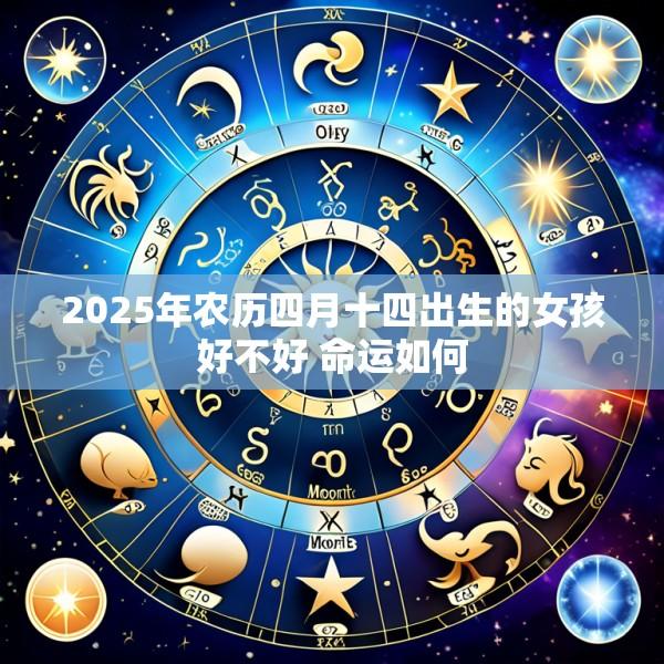 2025年农历四月十四出生的女孩好不好 命运如何
