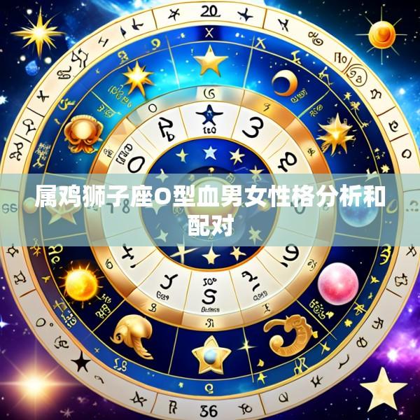 属鸡狮子座O型血男女性格分析和配对