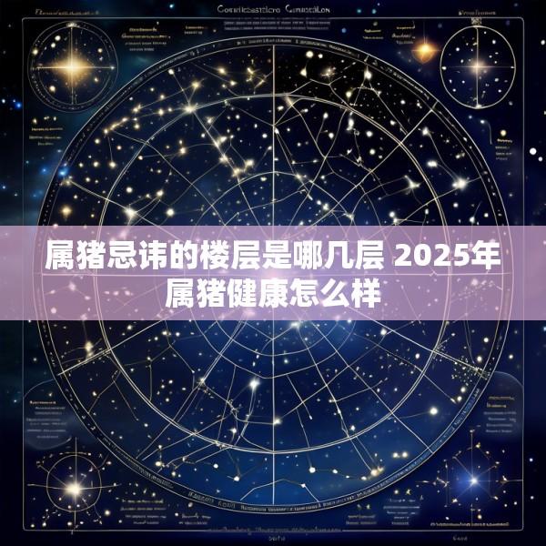 属猪忌讳的楼层是哪几层 2025年属猪健康怎么样