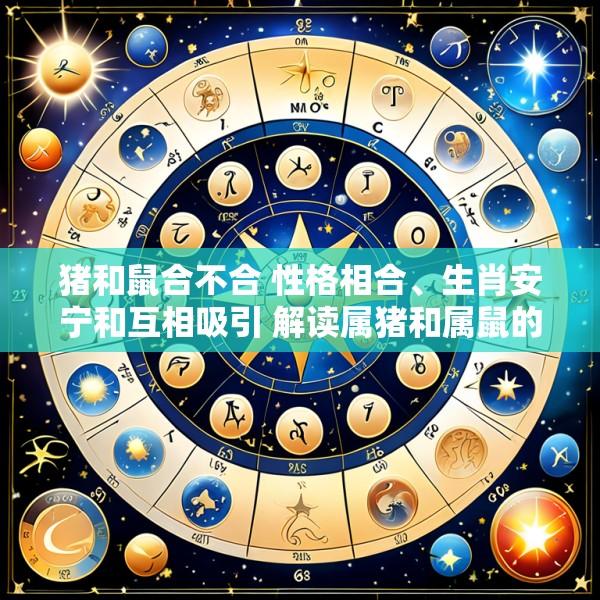 猪和鼠合不合 性格相合、生肖安宁和互相吸引 解读属猪和属鼠的关系