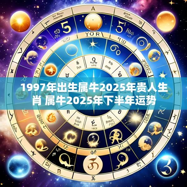 1997年出生属牛2025年贵人生肖 属牛2025年下半年运势