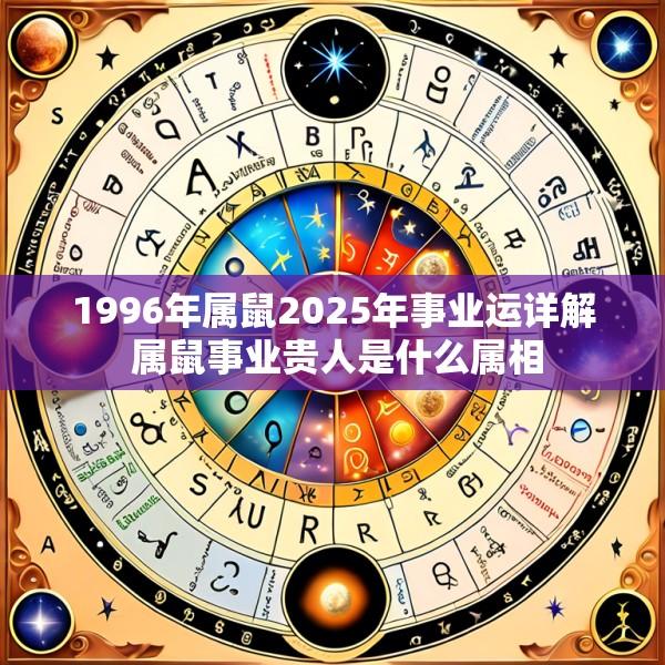 1996年属鼠2025年事业运详解 属鼠事业贵人是什么属相