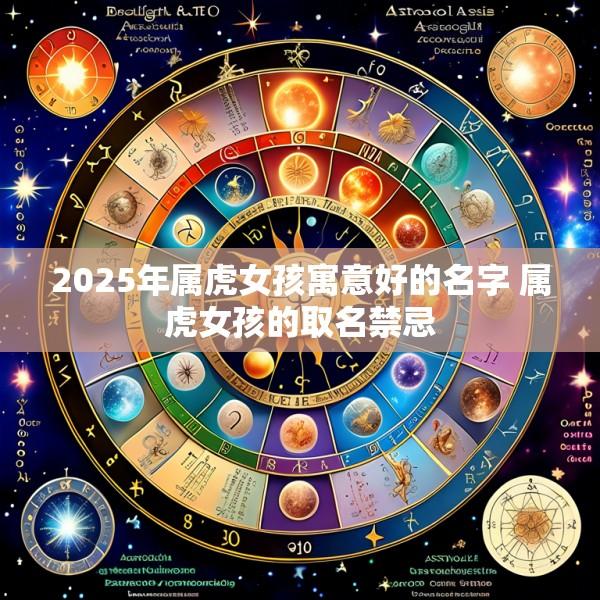 2025年属虎女孩寓意好的名字 属虎女孩的取名禁忌