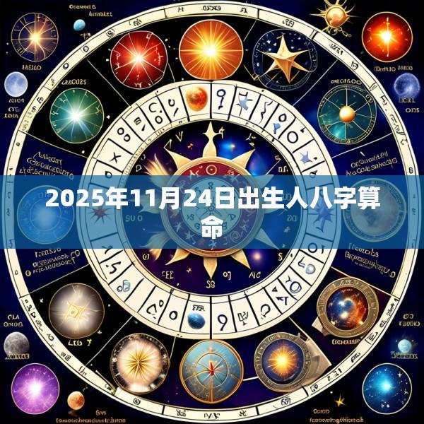 2025年11月24日出生人八字算命
