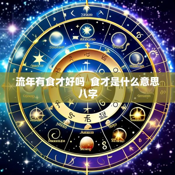 流年有食才好吗  食才是什么意思八字