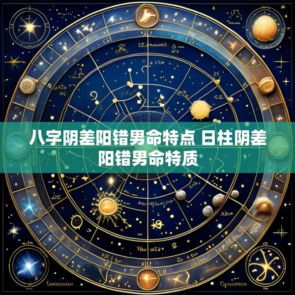 八字阴差阳错男命特点 日柱阴差阳错男命特质
