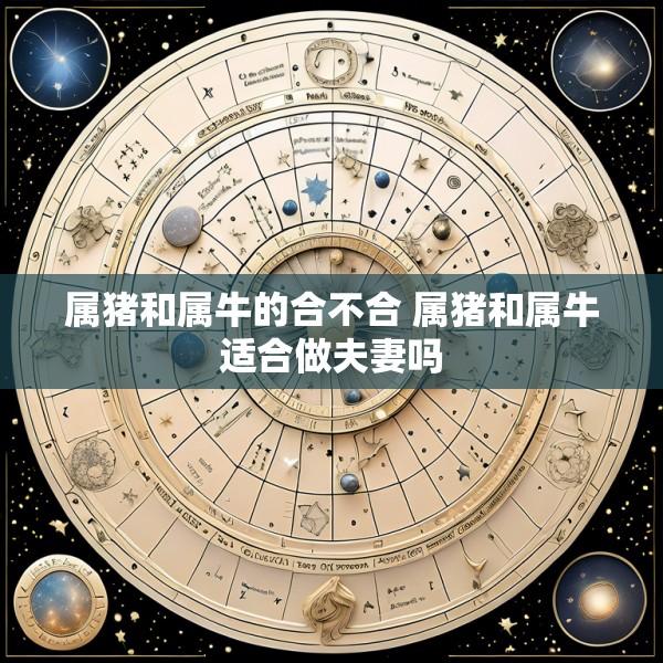 属猪和属牛的合不合 属猪和属牛适合做夫妻吗