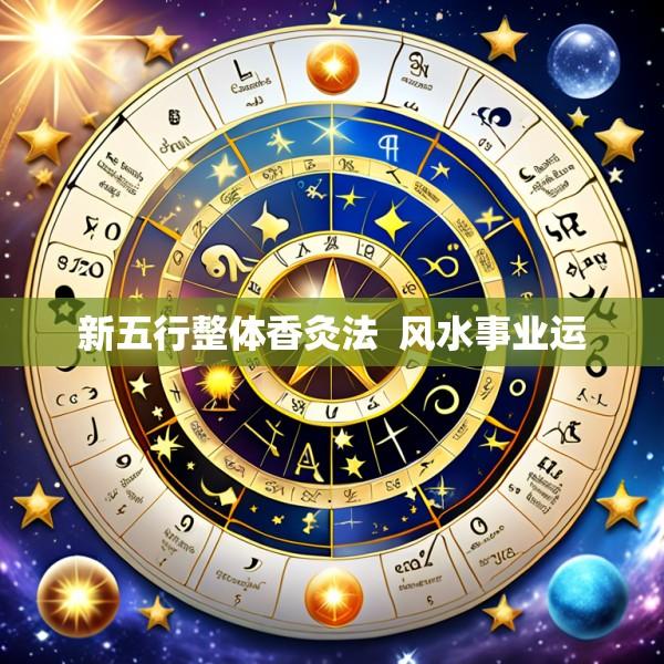新五行整体香灸法  风水事业运