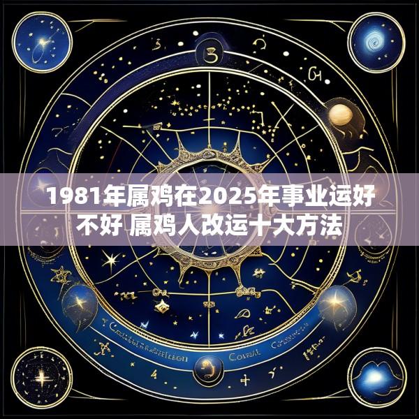 1981年属鸡在2025年事业运好不好 属鸡人改运十大方法