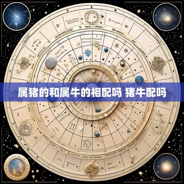 属猪的和属牛的相配吗 猪牛配吗