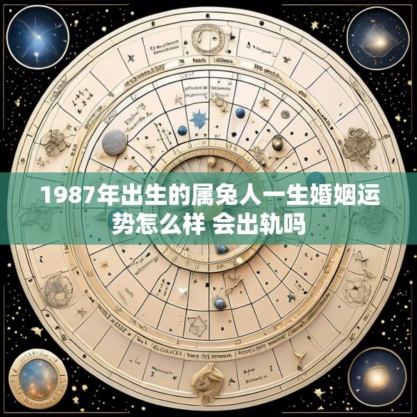 1987年出生的属兔人一生婚姻运势怎么样 会出轨吗