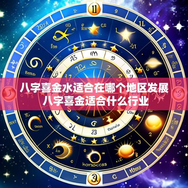 八字喜金水适合在哪个地区发展 八字喜金适合什么行业