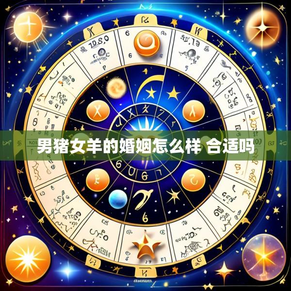 男猪女羊的婚姻怎么样 合适吗