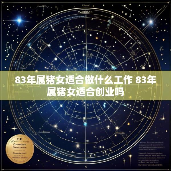 83年属猪女适合做什么工作 83年属猪女适合创业吗