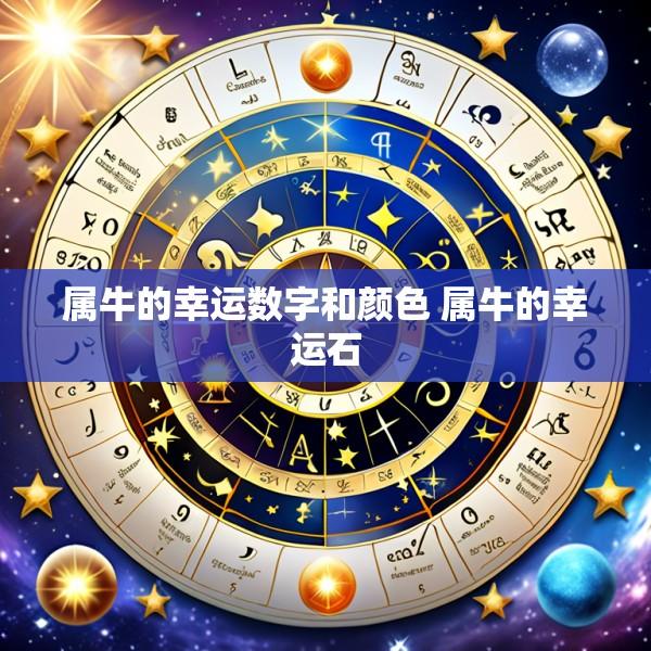 属牛的幸运数字和颜色 属牛的幸运石