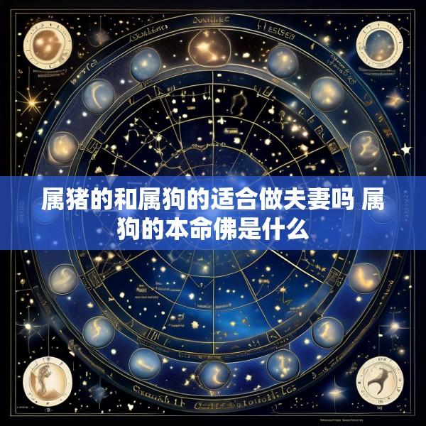 属猪的和属狗的适合做夫妻吗 属狗的本命佛是什么