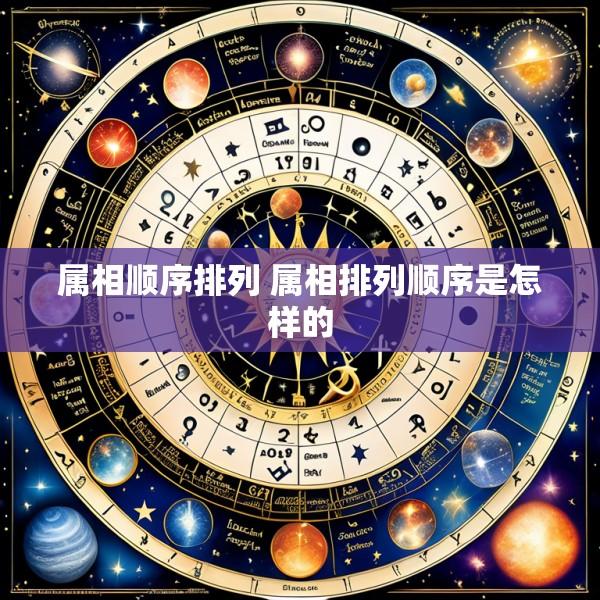 属相顺序排列 属相排列顺序是怎样的