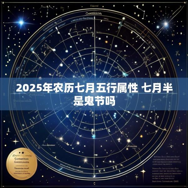 2025年农历七月五行属性 七月半是鬼节吗