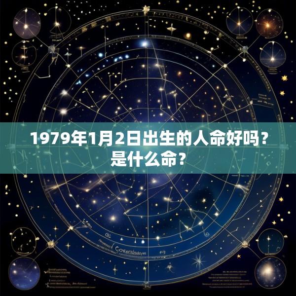 1979年1月2日出生的人命好吗？是什么命？