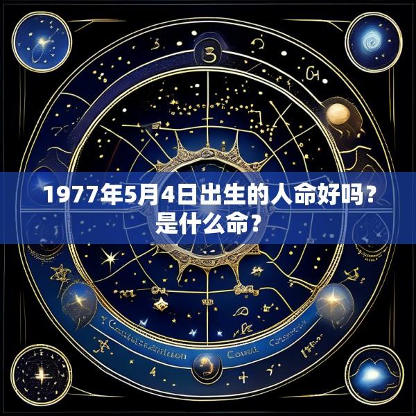 1977年5月4日出生的人命好吗？是什么命？