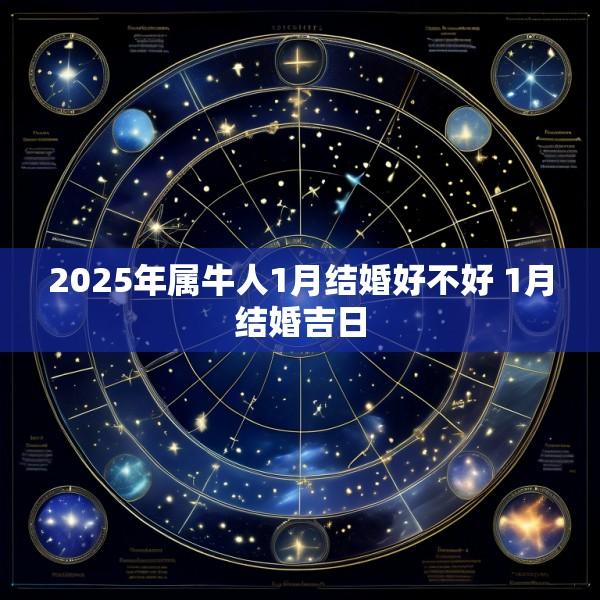 2025年属牛人1月结婚好不好 1月结婚吉日
