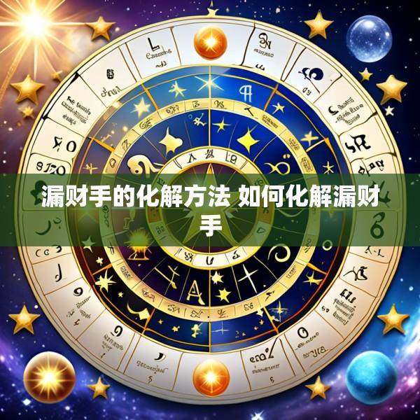 漏财手的化解方法 如何化解漏财手